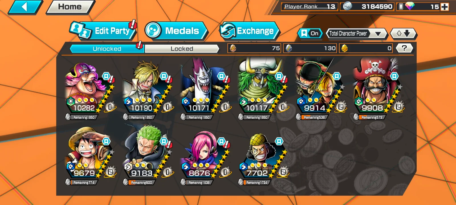 Ex zorosanji ex luffy