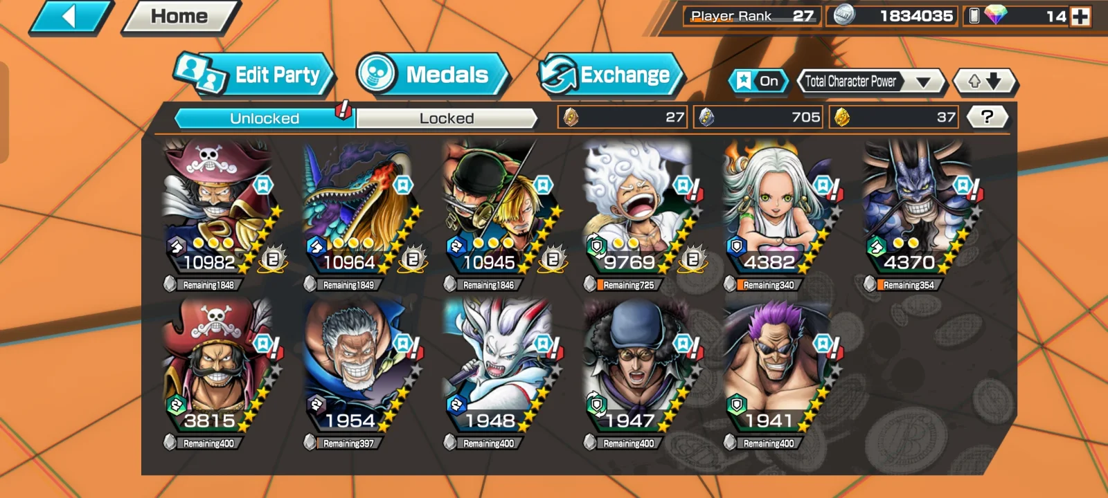 11ex (3maxed)